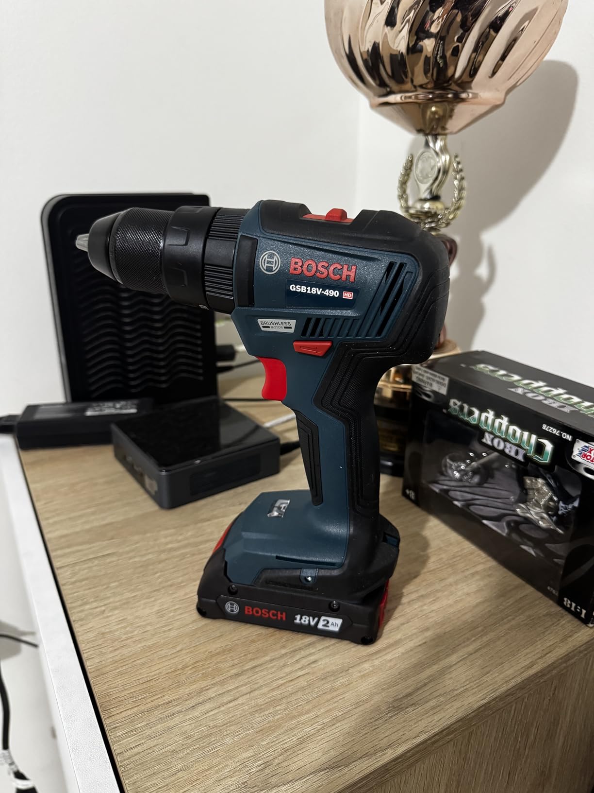 Best Bosch drill lineup on a workbench