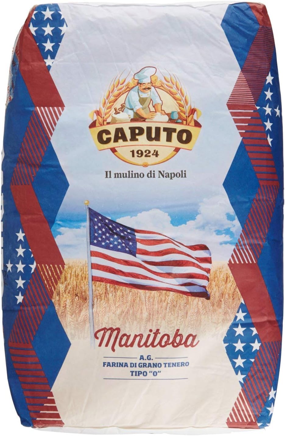 Italian Gourmet Bundle – Manitoba Weizenmehl Typ 0, 25 kg – starkes Mehl für Pizza, Brot, Focaccia & lange Teigführung – hohe Teigstabilität, gute Elastizität + Italian Gourmet Polpa
