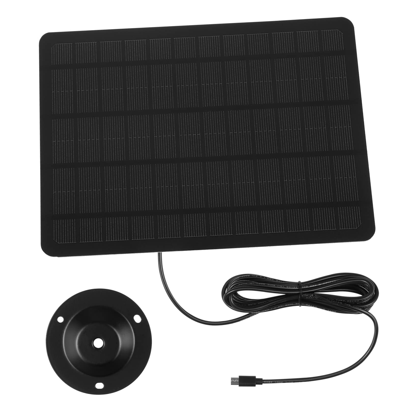 Pannello Solare Monocristallino da Parete 20 W per Telecamere