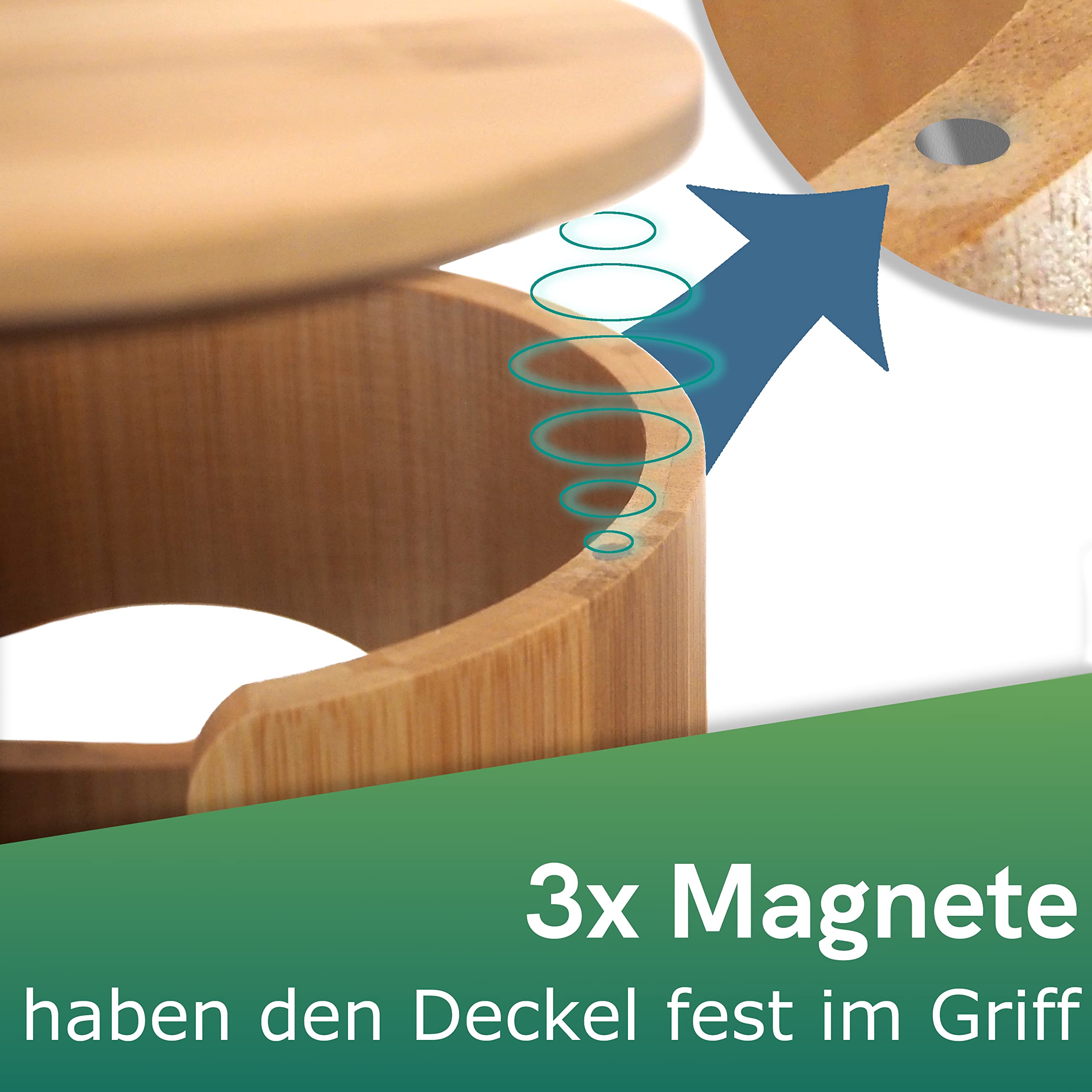 Ersatzrollenhalter Bambus rund 4 Rollen Toilettenpapierhalter WC-Rollenaufbewahrung Holz Klopapierhalter Toilettenpapierständer Toilettenpapier Aufbewahrung Toilettenpapiermagazin stehend rund