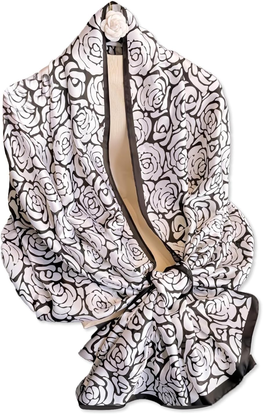 Sciarpa Seta Zebrata E Maculata - KLK Gioielli - Foto 13