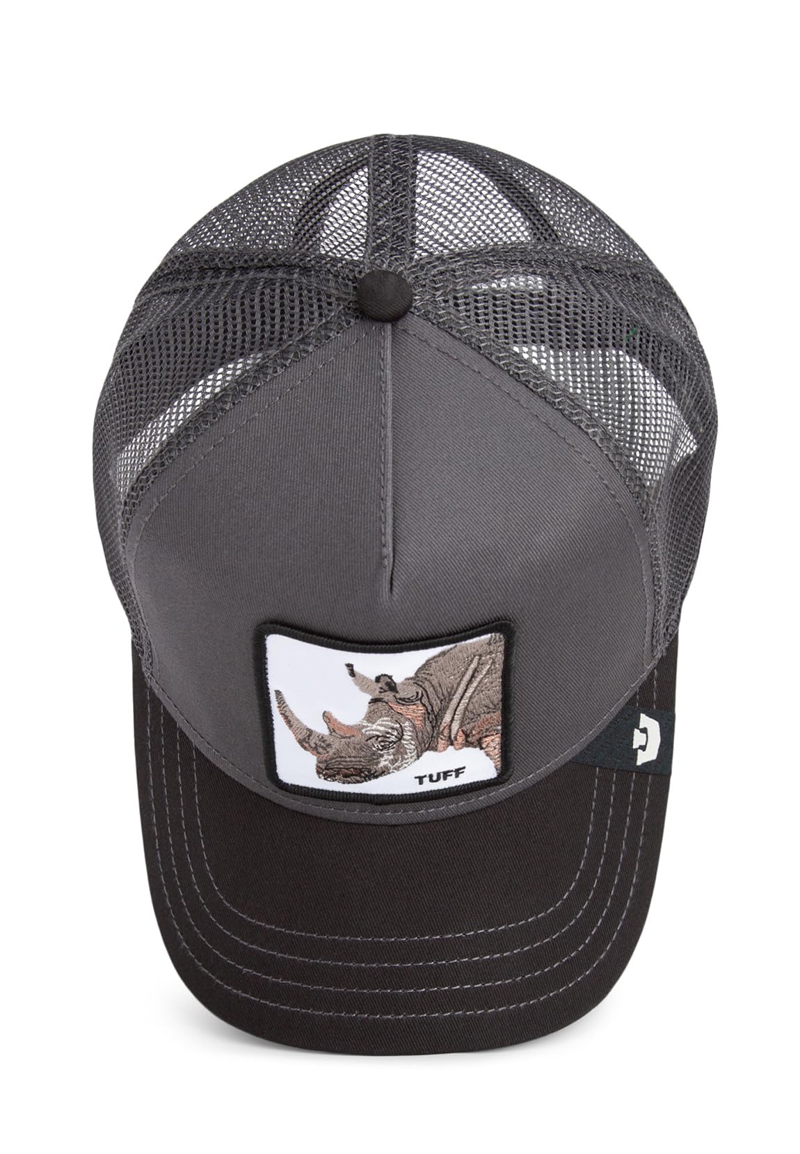 Goorin Bros. Gorra para niños The Tuff Rhino Mini Oil Void gris oscuro, talla: talla única
