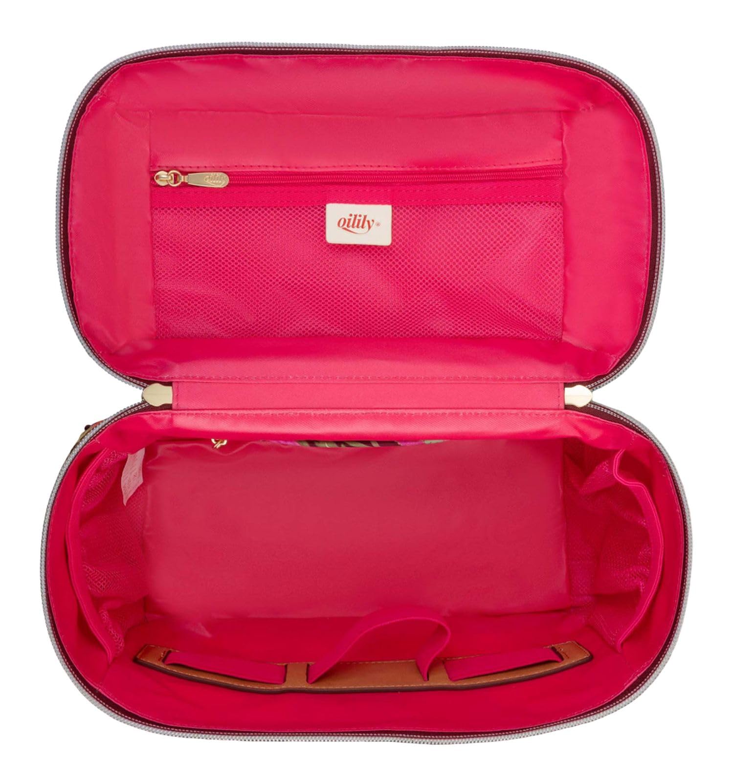 Oilily borsa trucco Cocos Beauty Case Tawny Port colorato