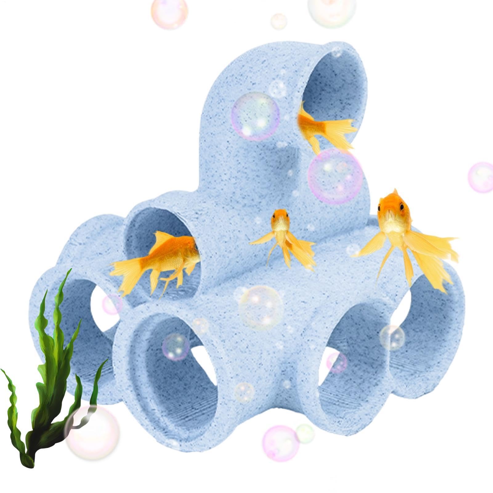 Generico Grotta Per Acquario Di Pesci Decorazione Porosa Acquario | Ornamento Decorativo Acquario Per Principianti Acquariofili Pescatori Casa Ufficio Ristorante Hotel Negozi Sale Riunioni