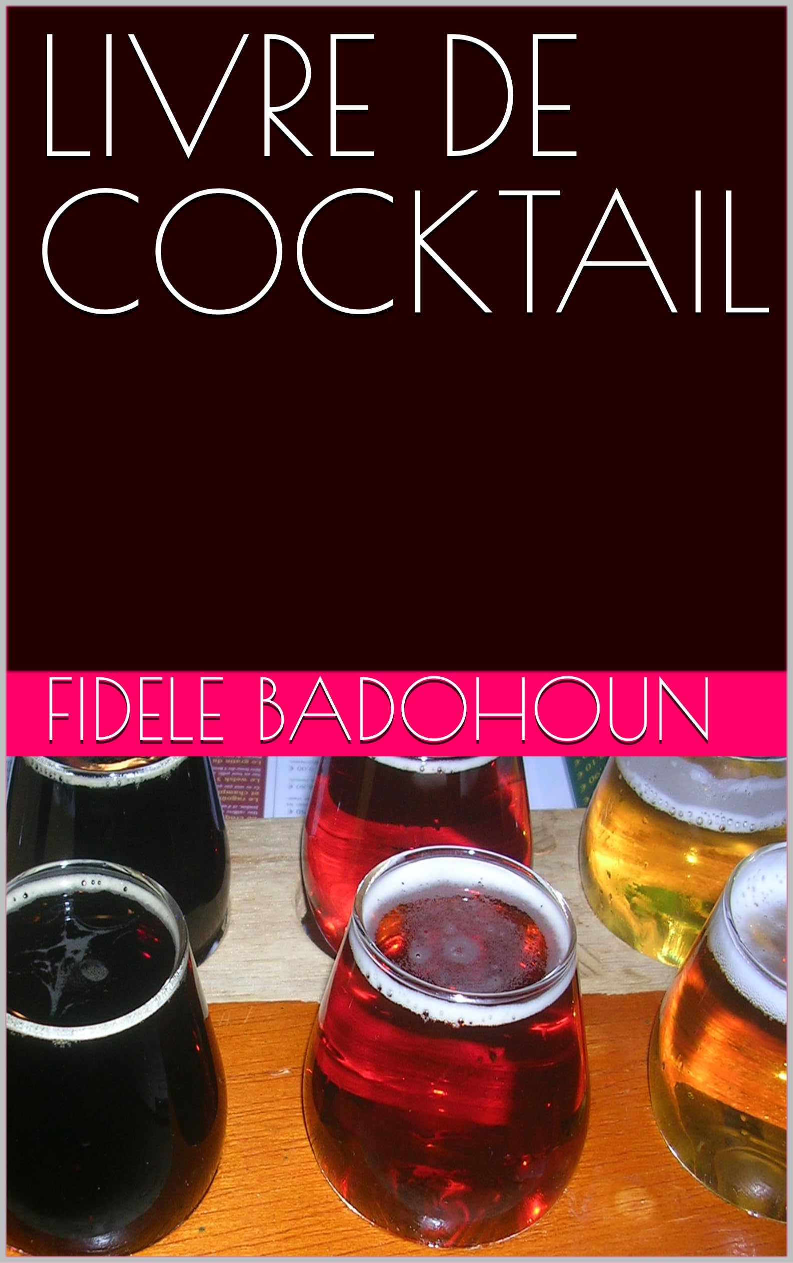 LIVRE DE COCKTAIL
