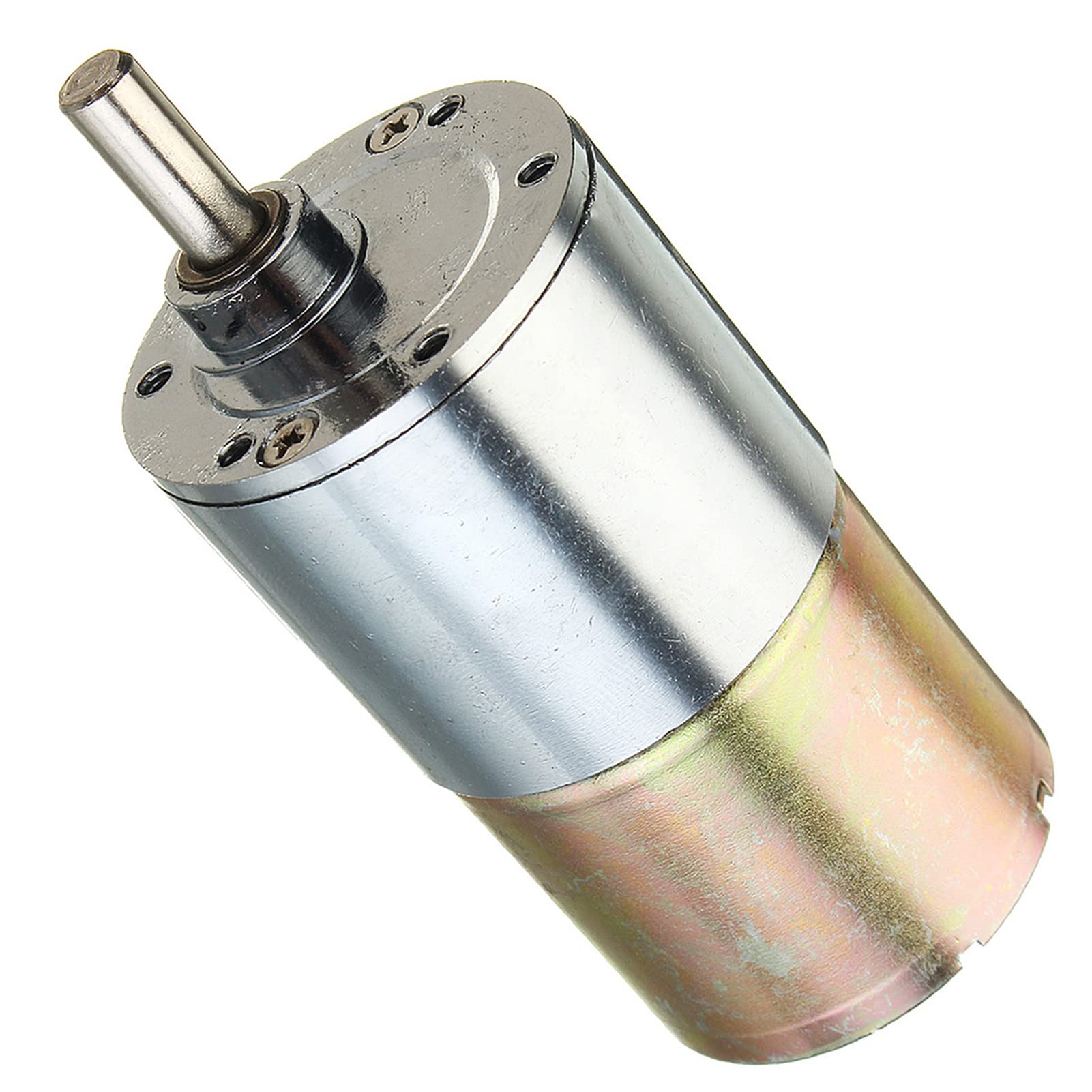 Qingyuan 12V High Torque Electric S ed-Changing Box Motor Low S ed with 37mm S ed-Changing Box 2 Terminal Connectors-image-24