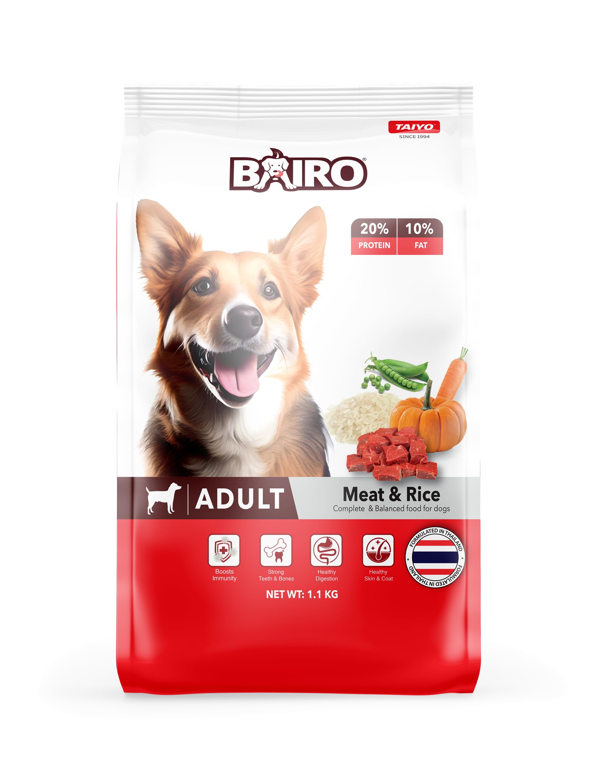 See full amazon price history chart for BAIRO Meat and Rice Adult 1.1 kg Pack Dry Dog Food Complete and Balanced Nutrition for All Dogs, Protein and Essential Nutrients for Optimal Health BAIRO Meat and Rice Adult 1.1 kg Pack Dry Dog Food Complete and Balanced Nutrition for All Dogs, Protein and Essential Nutrients for Optimal Health (B0CH3884H3) Amazon Price History, Amazon Price Tracker
