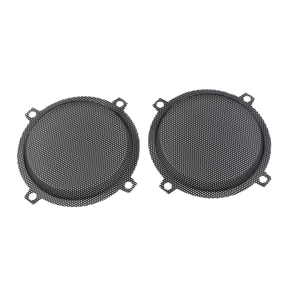 Liru Motorcycle Speaker Grills Fairing Speaker Cover for Harley Davidson FLHT FLHTC Electra Glide 1997-2013