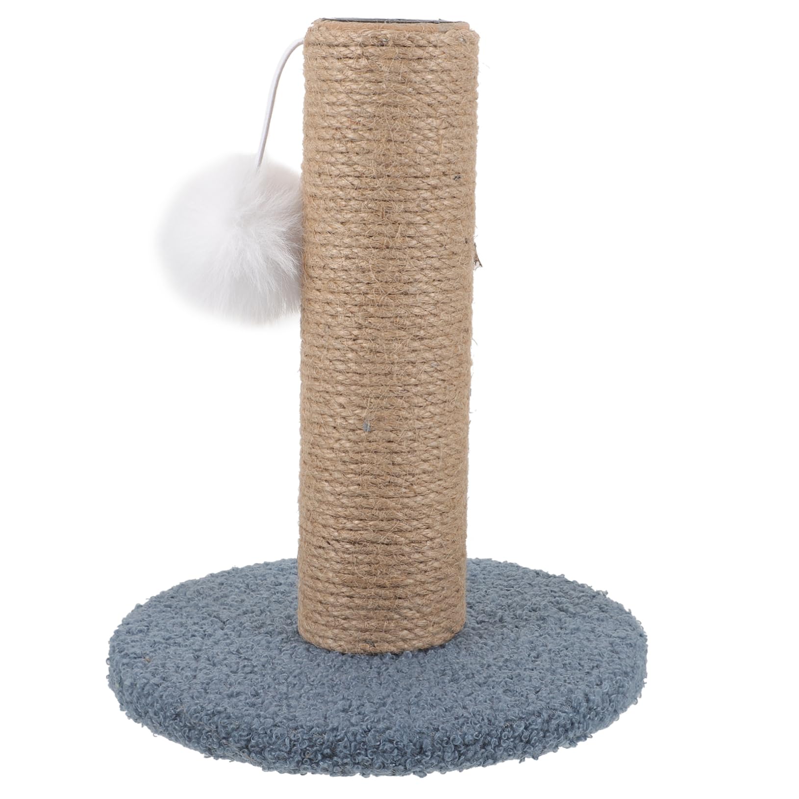 Abaodam Cat Scratching Post Kitten Scratcher with Hanging Ball Durable Wear Resistant Cat Climbing Stand for Indoor Use Space Saving Design Kitten Supply