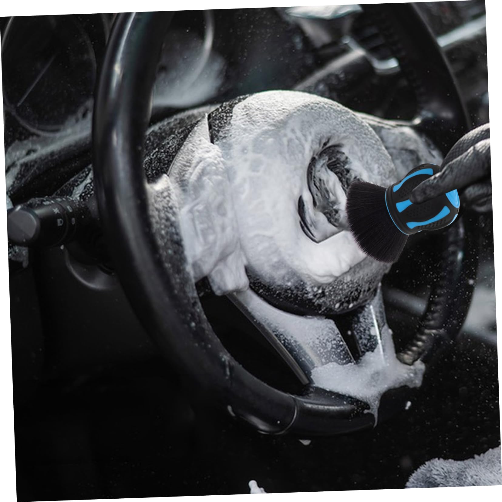 Car Interior Brush Mit Ständer Multifunktionale Weiche Detailbürste Für Auto-innenräume Lüftungsschlitze Und Autopflege Große Reinigungsfläche Sanfte Borsten