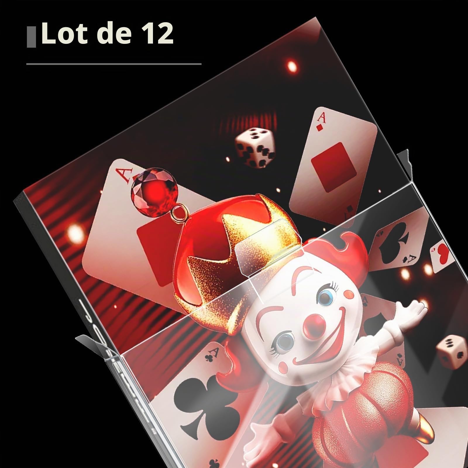 Steelbook Protector – Lot de 12 Housses de Protection Transparentes et Robustes pour Blu-Ray Steelbook et protecteurs Steelbook 4K pour Une sécurité Ultime