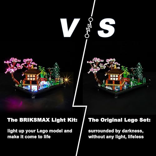 Miniatura 9 de BRIKSMAX Kit de iluminación LED para Lego Tranquil Garden (versión mejorada)- Compatible con Lego Icons 10315 Modelo de bloques de construcción, no