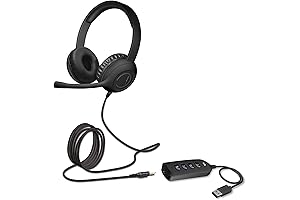 Versatile and Crystal-Clear Cyber Acoustics AC-5812 Headset