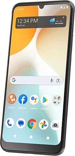 Miniatura 9 de Tracfone, BLU View 5 PRO, 64GB, Teléfono inteligente prepago, negro, cámara triple de 50MP, bloqueado