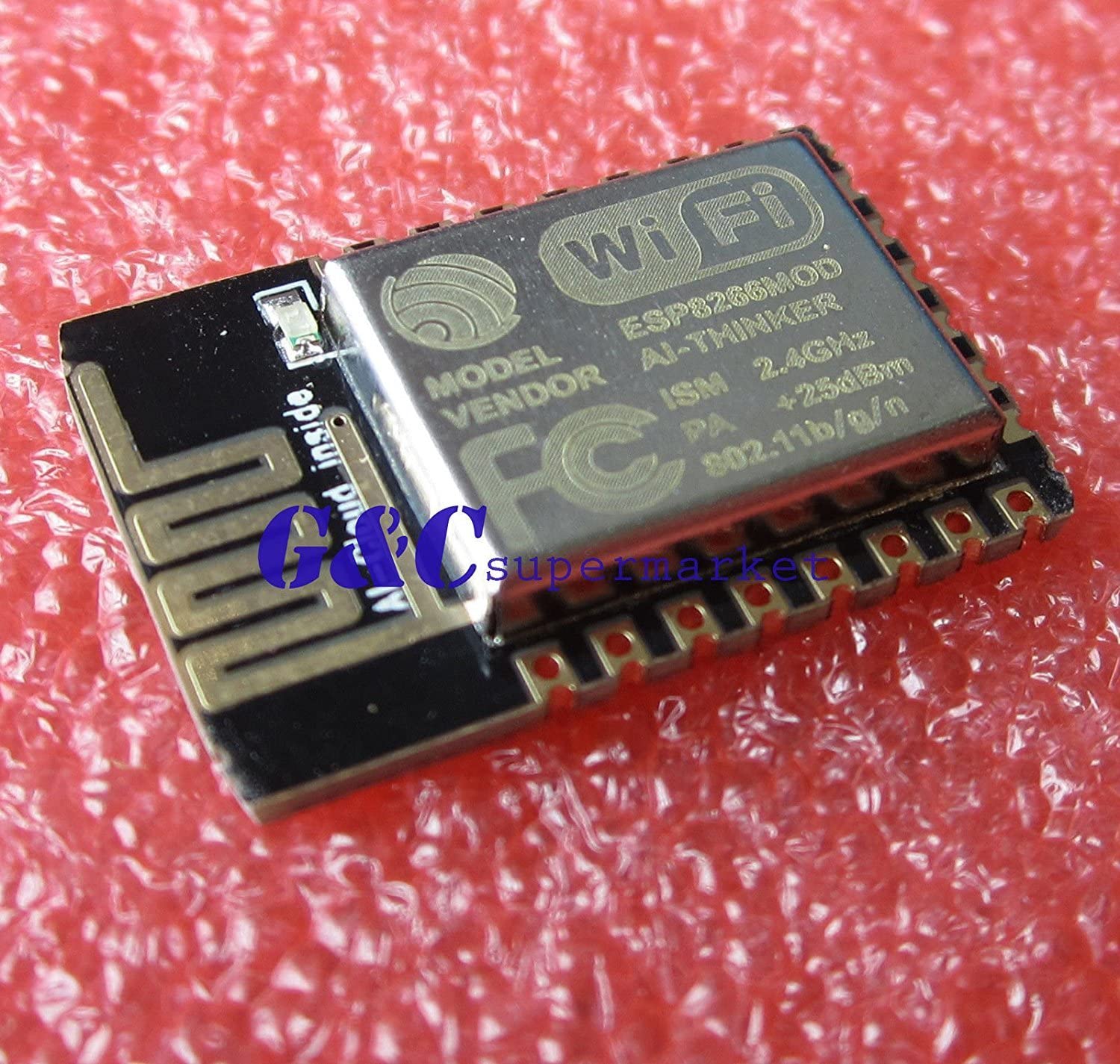 GlobalNiche® 2pcs Esp-12E ESP8266 Serial Port WiFi Transceiver Wireless Module AP+STA M95