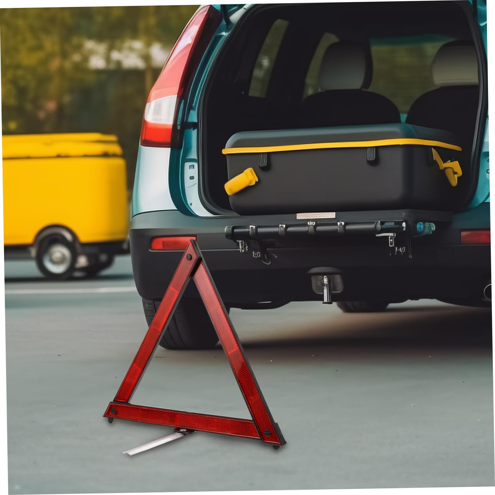 Cabilock 5 Series Triángulo Peligroso Reflexivo Triángulos De Emergencia Del Coche Húmedo Acessorios Carro Herramienta De Seguridad Vial Triángulos Reflectantes De Seguridad 3 Piezas X 5