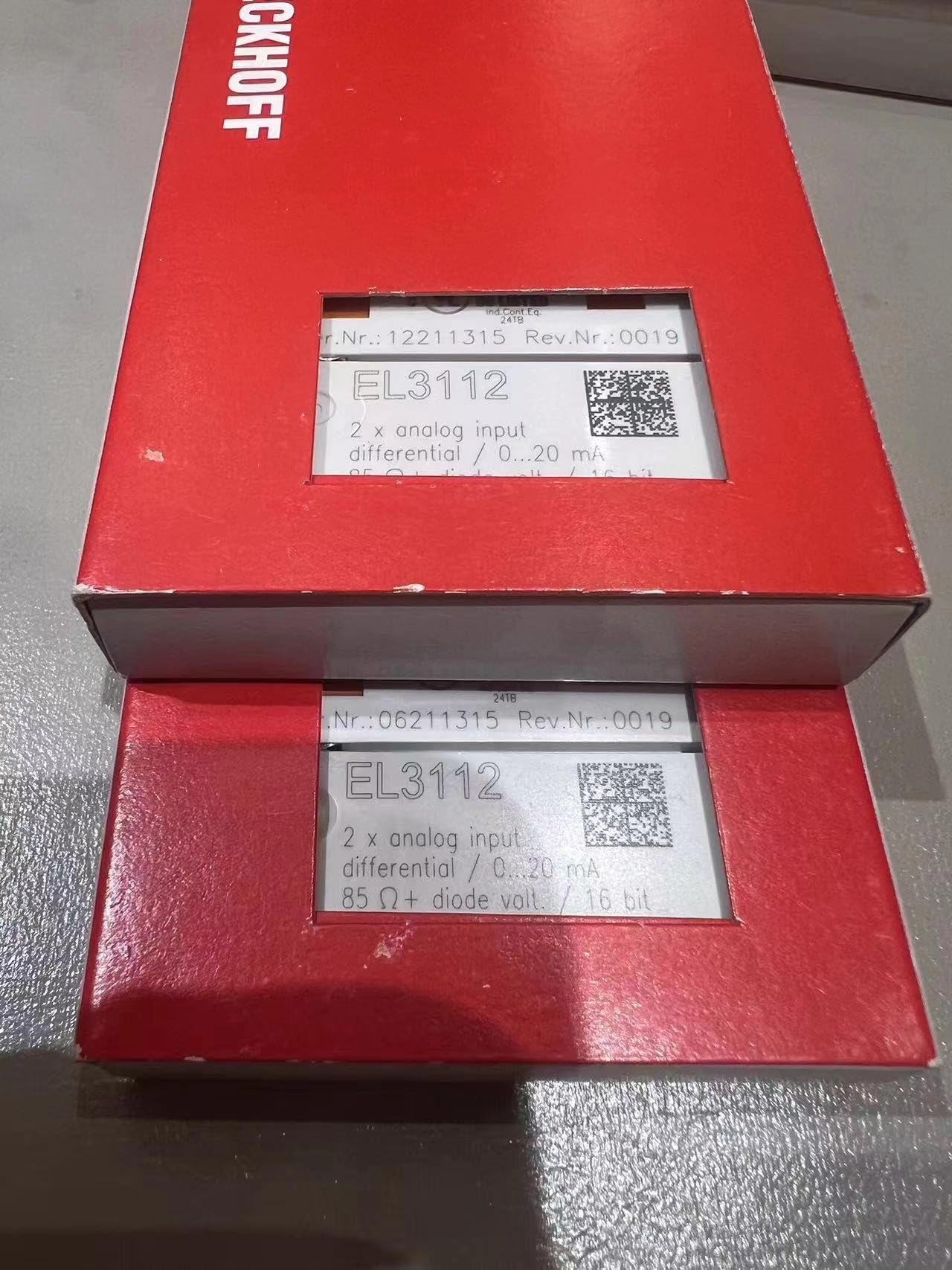 EL3112 Remaining unutilized Spare Parts for Projects