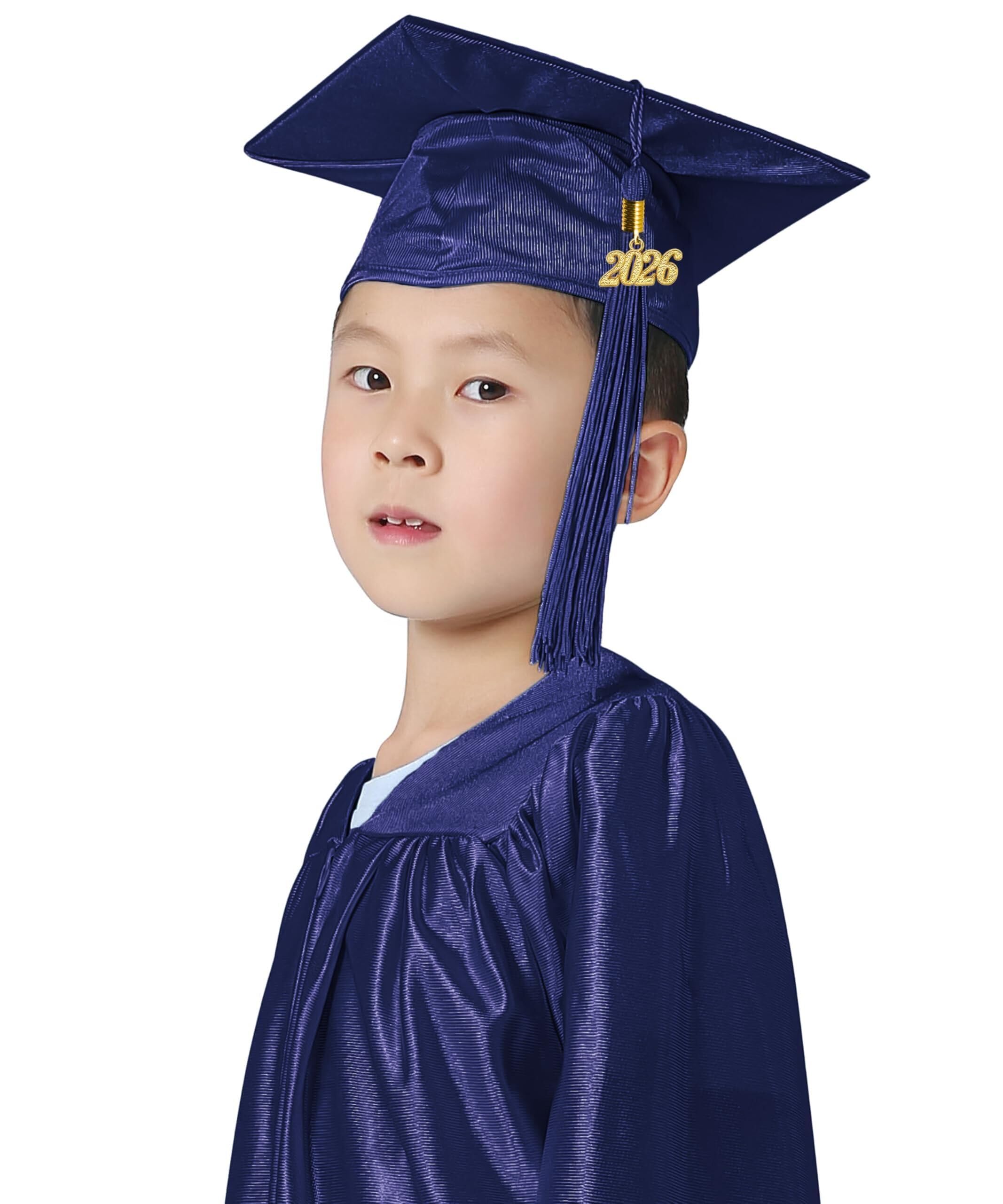 GraduatePro Kinder Abschluss Talar und Doktorhut 2026 Quaste Für Vorschule Kindergarten Abschlussfeier