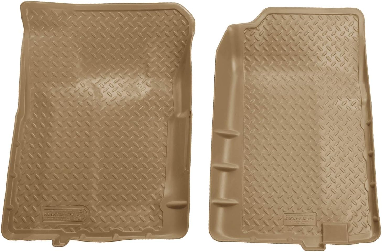 Husky Liners Classic Style Series | 1992-1994 Chevrolet Blazer, 1988-1999 Chevrolet C 1500/K 1500 Extended | Front Floor Liners, Tan | 31103