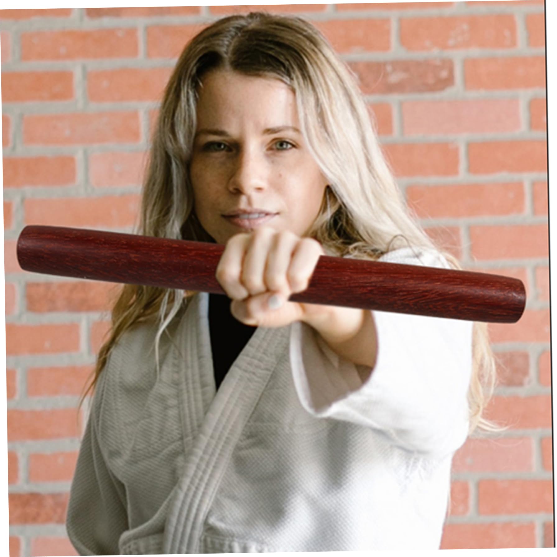 Palos de Tai Chi para Principiantes, Regla de Madera de 15,8 x 1,4 Pulgadas, Herramientas de Práctica