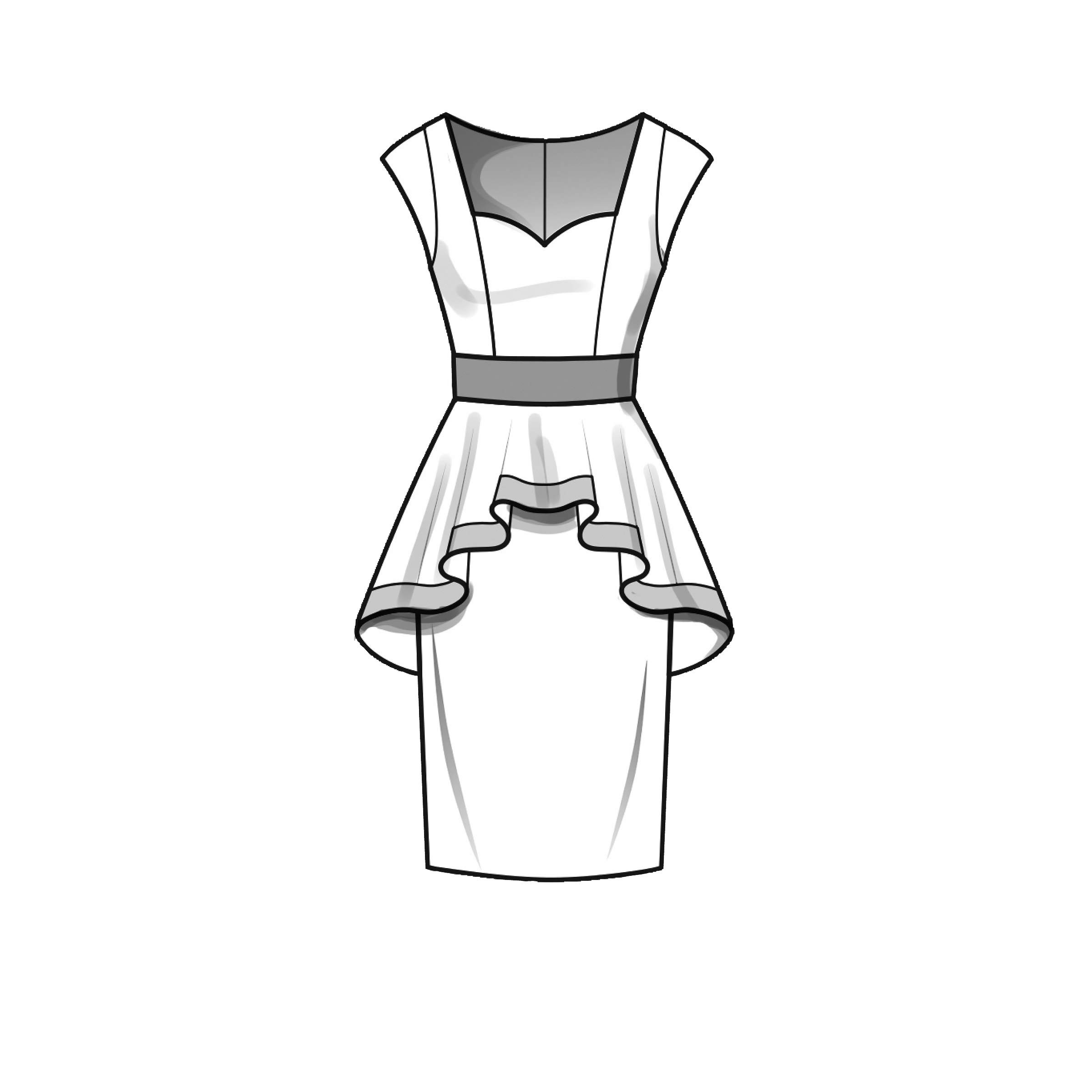 Simplicity R10655/S9165 - Cartamodello per abiti da donna, taglia H5