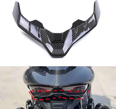 For SUZUKI Hayabusa Tail Under Fairing Real Carbon Fiber Motorcycle Tail light Covers Cowling For Suzuki GSX1300R Hayabusa 2022 2023 2024 2025