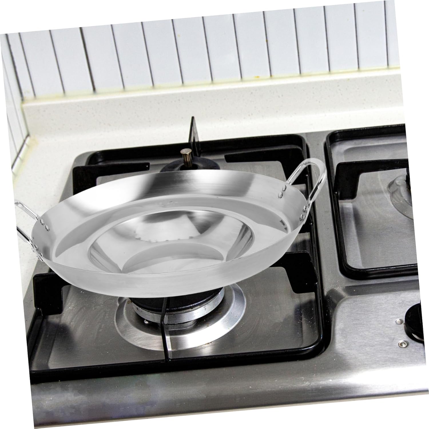 Mobestech Professional Nonstick Frying Pan Tortilla Crepe Pan Lightweight Kitchen Gadget for Home Professional Cooking Heat Resistant