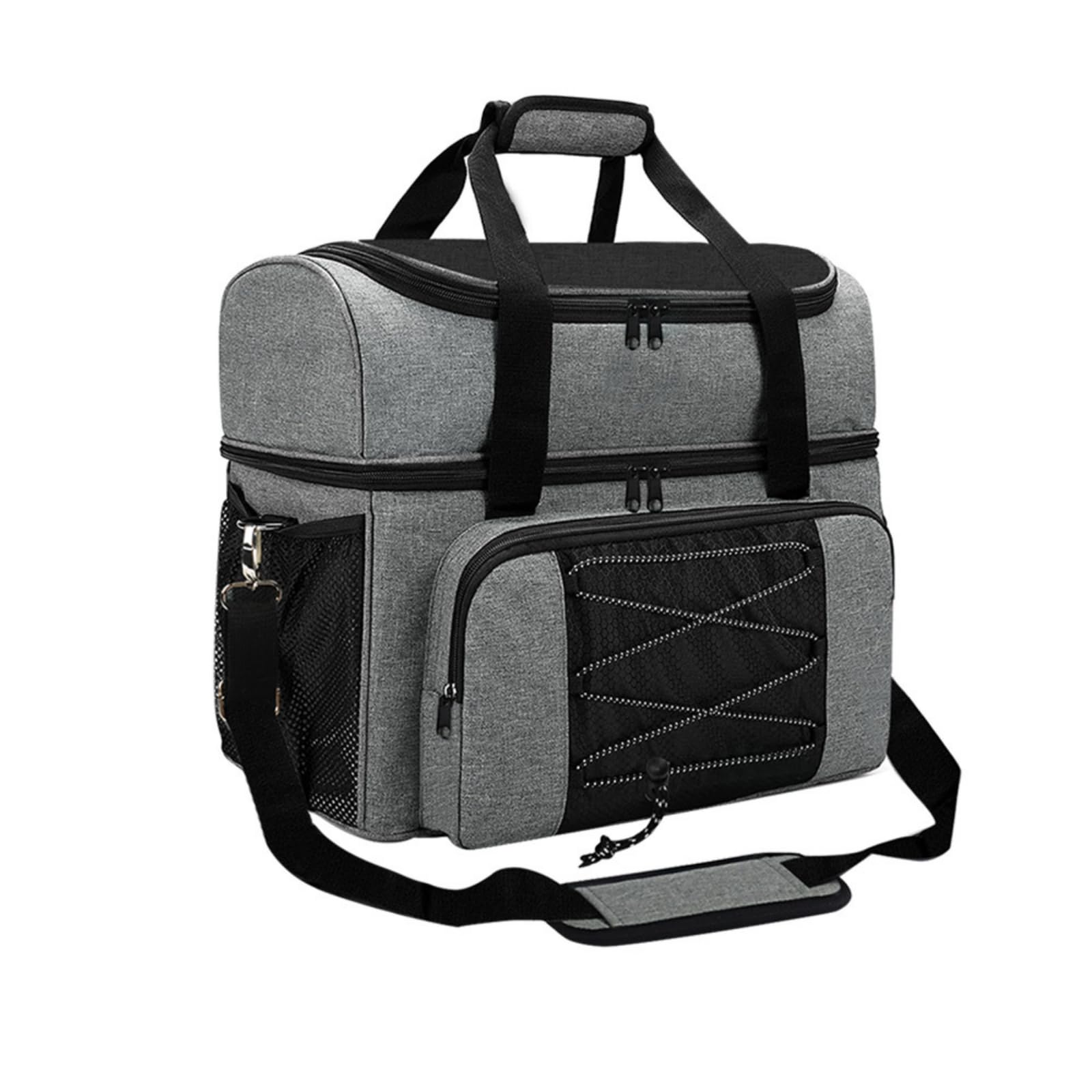 Borsa da Bowling con Divisorio Durevole Borsa da Bowling con Cuscino in Schiuma Regolabile per Torneo