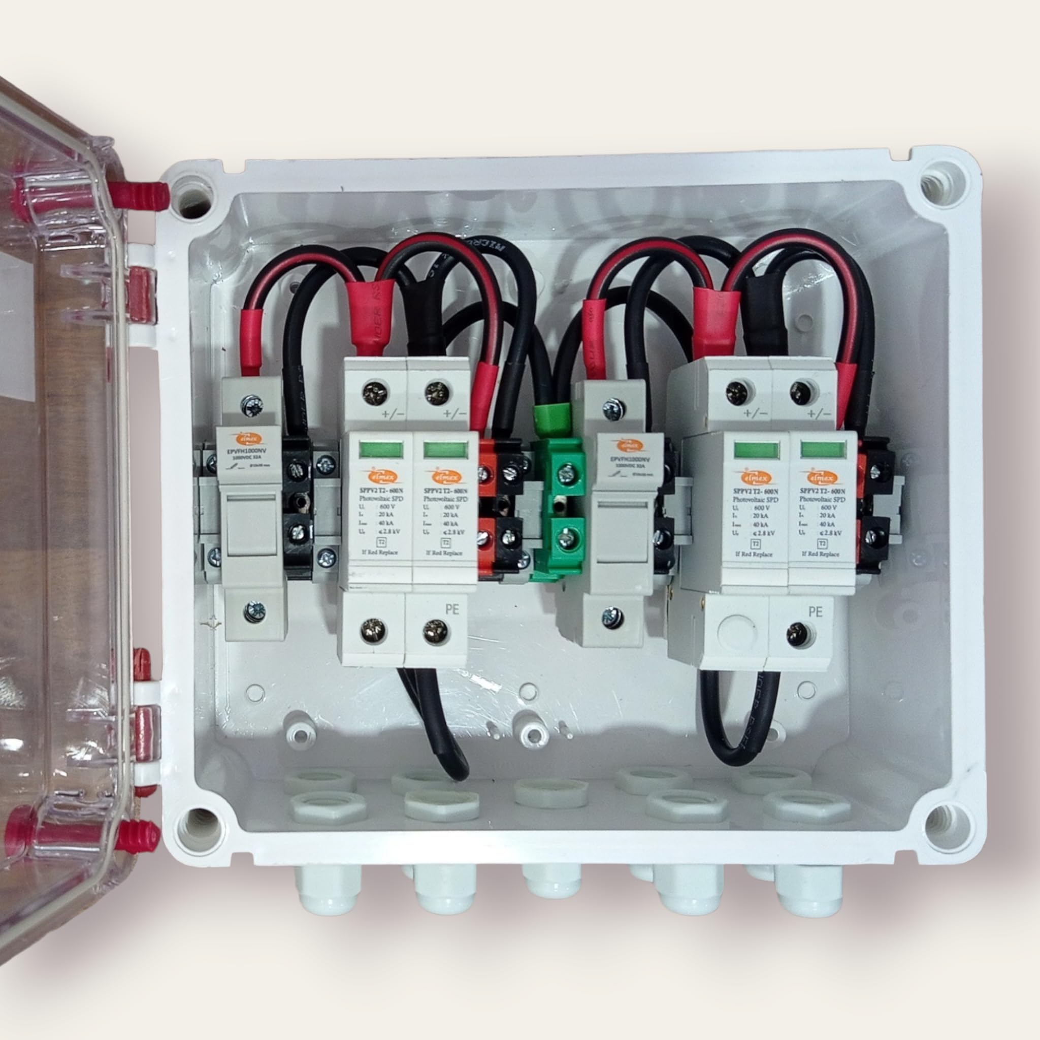 See full amazon price history chart for Kenbrook Solar DCDB 2 in 2 Out Inbuilt DC Fuse 20A, SPD 600V (2 Series/String x up to 12 Panels Max. in Each String) (2-2 600V) Kenbrook Solar DCDB 2 in 2 Out Inbuilt DC Fuse 20A, SPD 600V (2 Series/String x up to 12 Panels Max. in Each String) (2-2 600V) (B0CH756CG8) Amazon Price History, Amazon Price Tracker