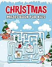 Christmas Mazes Book for Kids Featuring +99 Mazes Puzzle to Boosts Children Brain Power - Unique Christmas Presents for Kids Boy & Girls stocking ... for boys Christmas Gifts for Kids Ages 4-8 Paperback   November 13, 2024