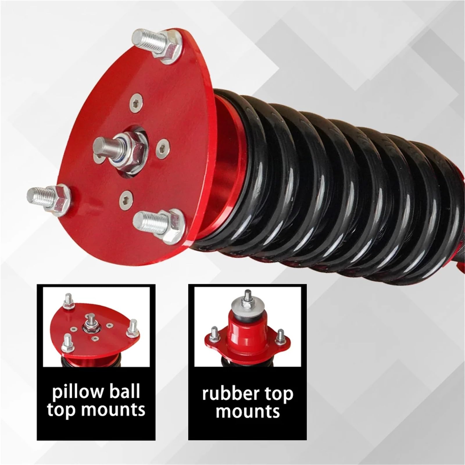 Amortyzatory samochodowe Air Suspension Zestaw regulowanych amortyzatorów Coilovers do zawieszenia Honda Acura RSX 2002-2006 Coilover obniżające amortyzatory(Silver)