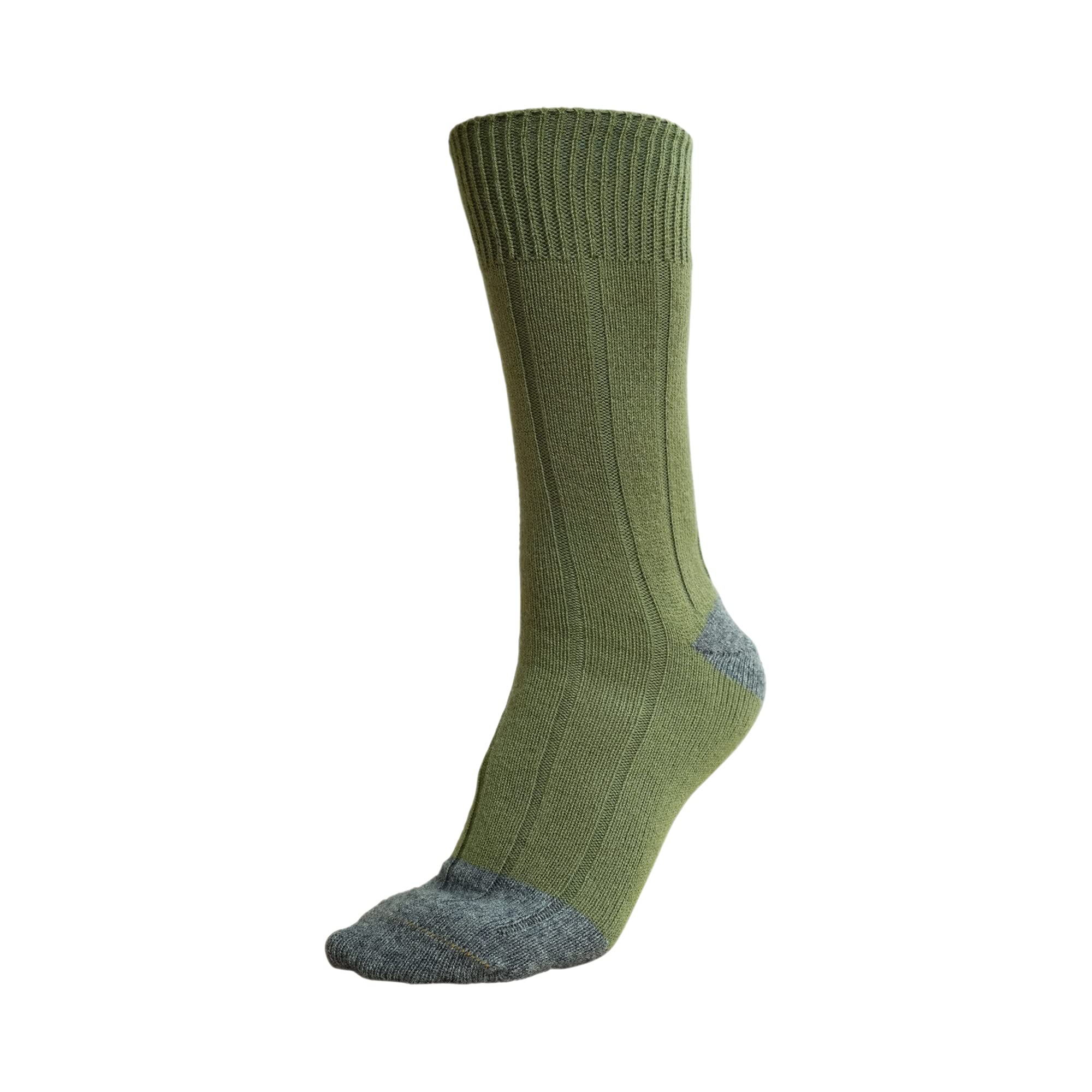 Borges & Scott B&S Signature Cashmere Socks - M - Olive