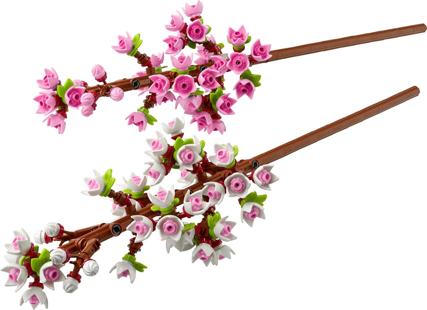 BRICKCOMPLETE Lego Set of 2: 40747 Daffodils & 40725 Cherry Blossoms