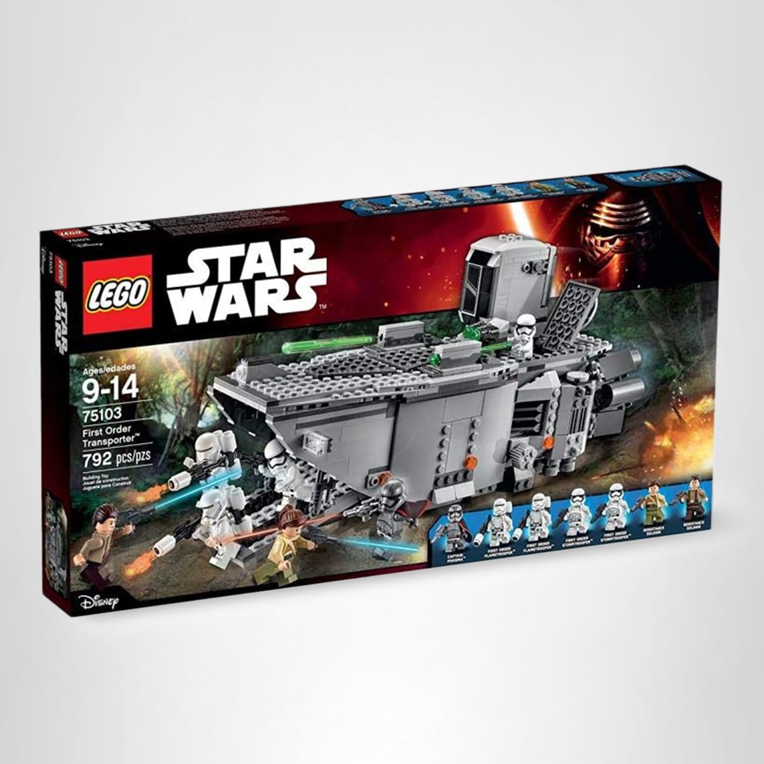 オンエア！ Jewel complete box Amazon.com: LEGO Star Wars First Order Transporter 75103 Building