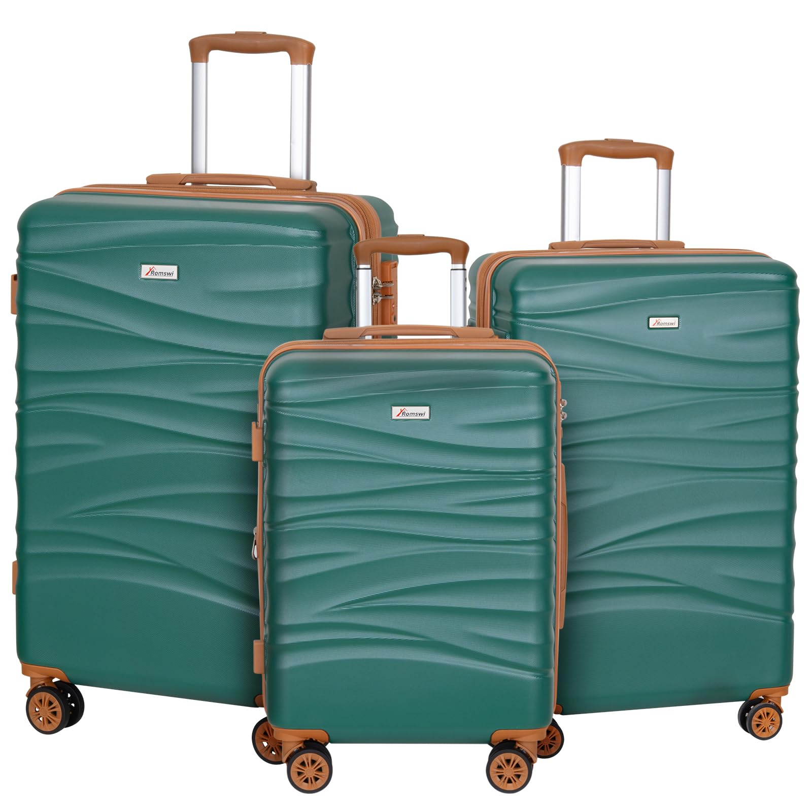 Romswi Hardside Expandable 3PCS Set