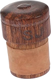 VICASKY 1pc Saxophone Plug Ar Accessories Safety Sax Tenor Plug Saxophone Protection Plug Saxophone Replacement Parts Accessories for Saxophone End Plug Sax Midrange Plug Tool Wooden Ebony