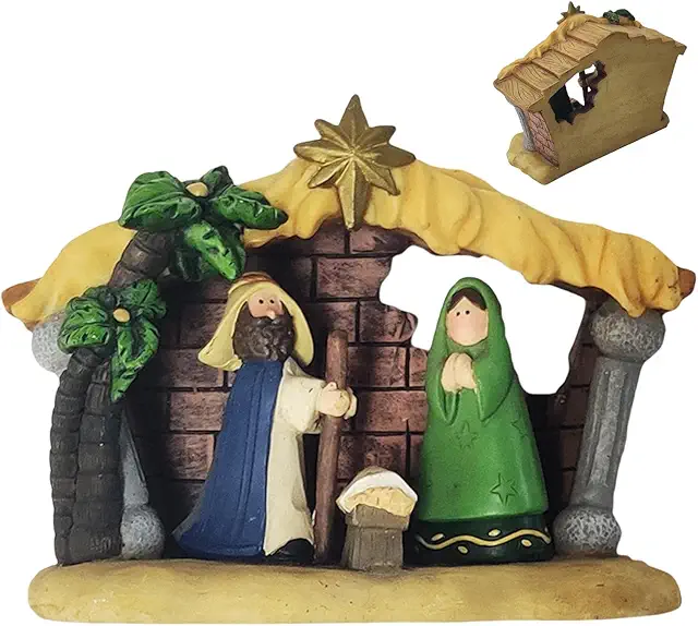 Traditional Nativity Scene Figurine - Beeldjes voor Kerststal