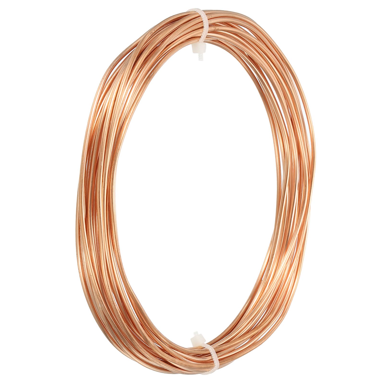 DMiotech 0,8mm x 1,8mm Largo 6,0 M Refrigerador Cobre Tubería Flexible Tubo para Compresión, Aire Acondicionador Aire Asistencia