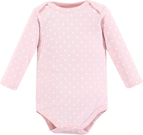 Miniatura 7 de Hudson Baby baby-girls Cotton Long-sleeve Bodysuits 5-pack