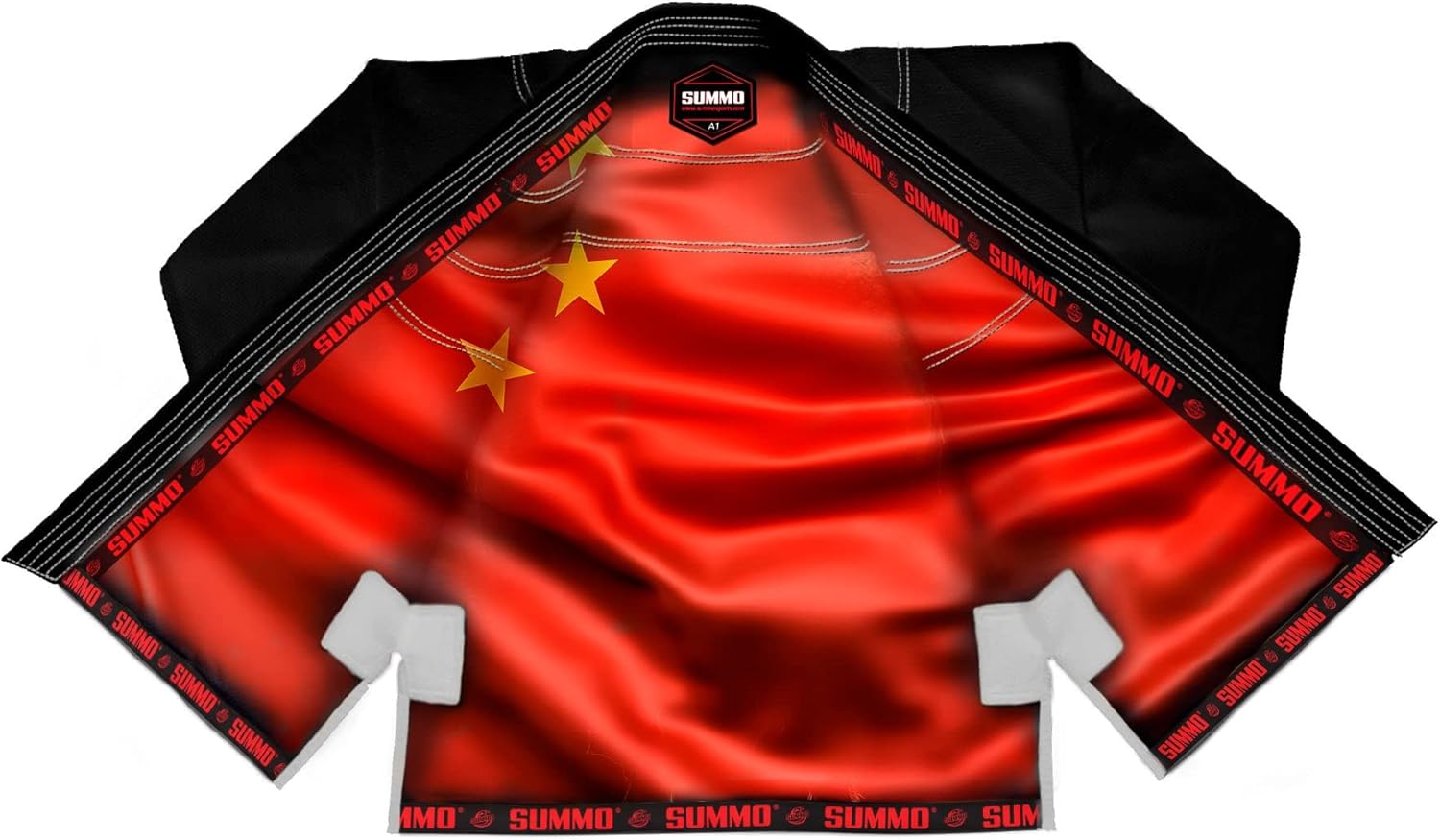 Summo Sports Chinese Black Sublimation Bjj Gi