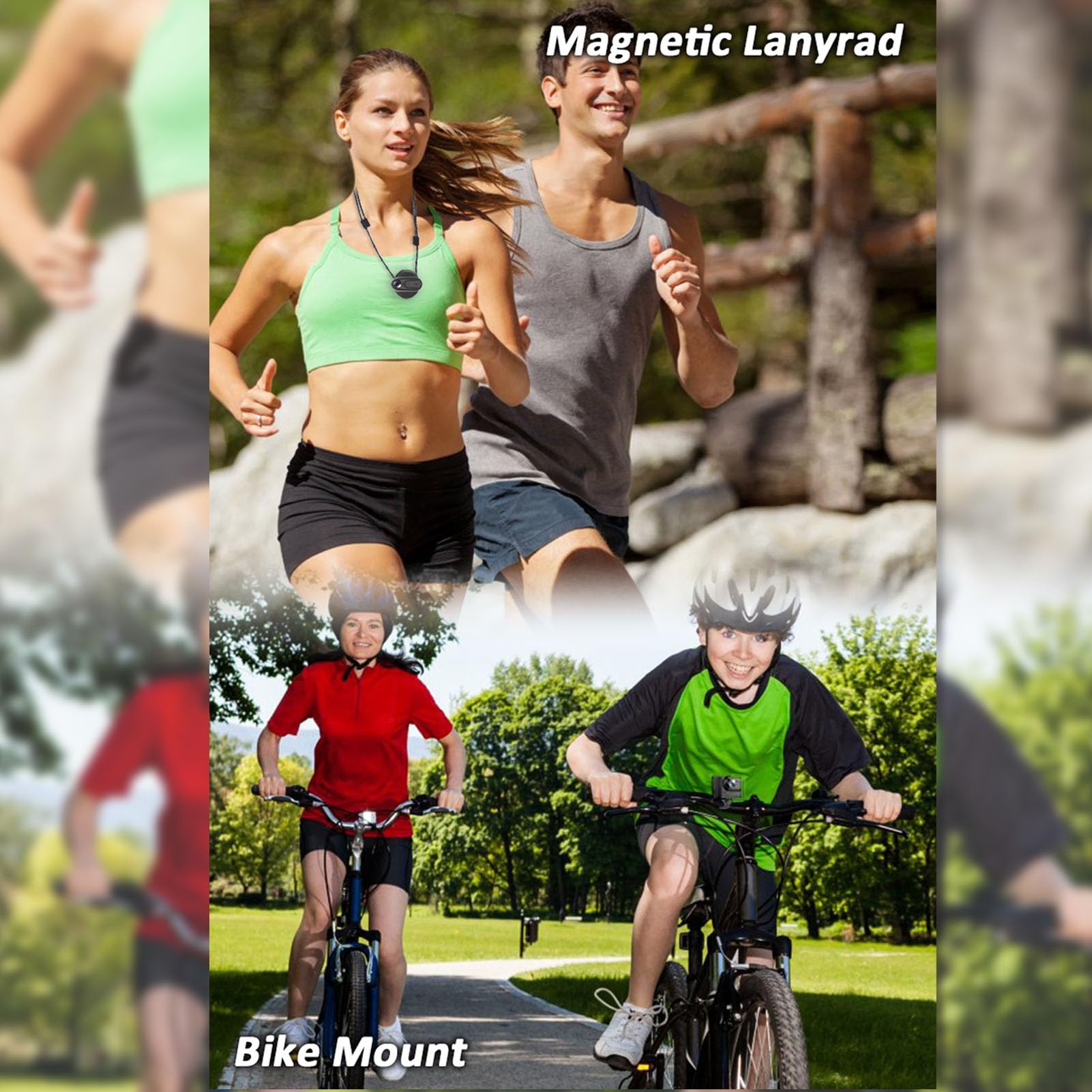 Mini Wi -Fi Camera, 1080p HD Anti Shake Thumb Camum z wbudowaną kartą magazynową 64 GB, Smycz magnetyczną, Rejestrator Vlogging Sports dla Rowerowania Zwierzaka
