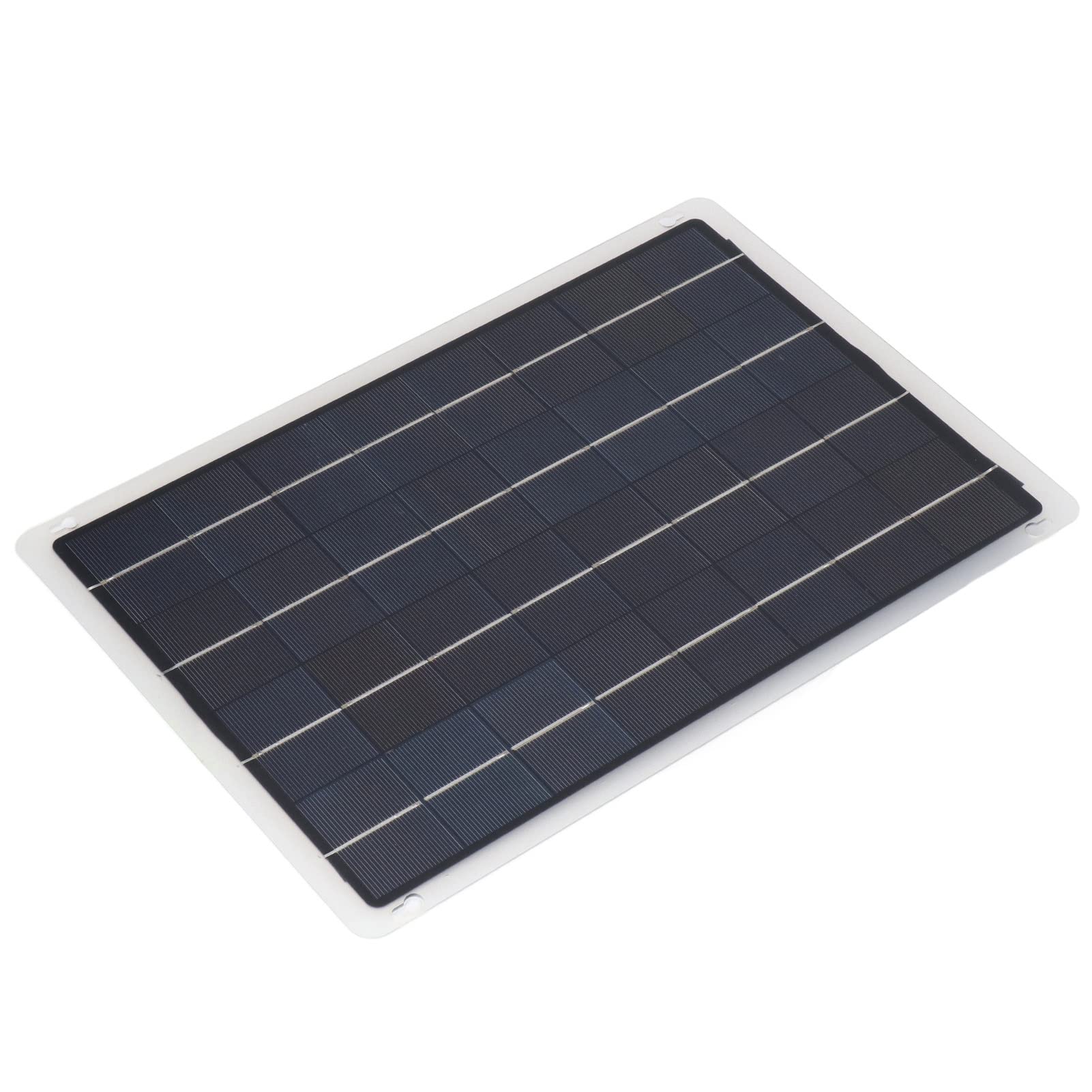 Caricabatterie Solare 12 V, regolatore di Carica MPPT efficiente, manutentore di Pannelli solari IP67 per Auto, Barca, Tosaerba (20W)