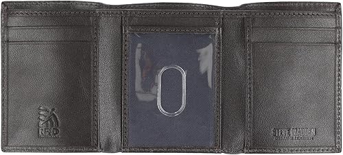 Miniatura 2 de Steve Madden Mens RFID Trifold Wallet with Id Window