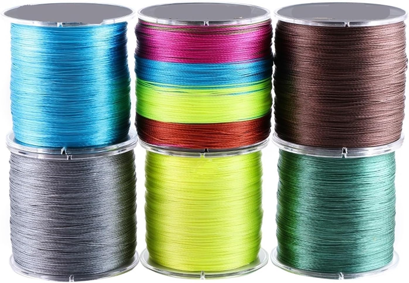 500M 9 Strands Super Multicolor PE Braided Strong Strength