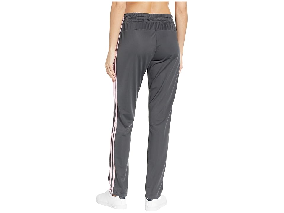 

adidas Essential 3-Stripes Tricot Pants (Dark Grey Heather/Solid Grey) Women's Workout, Gray