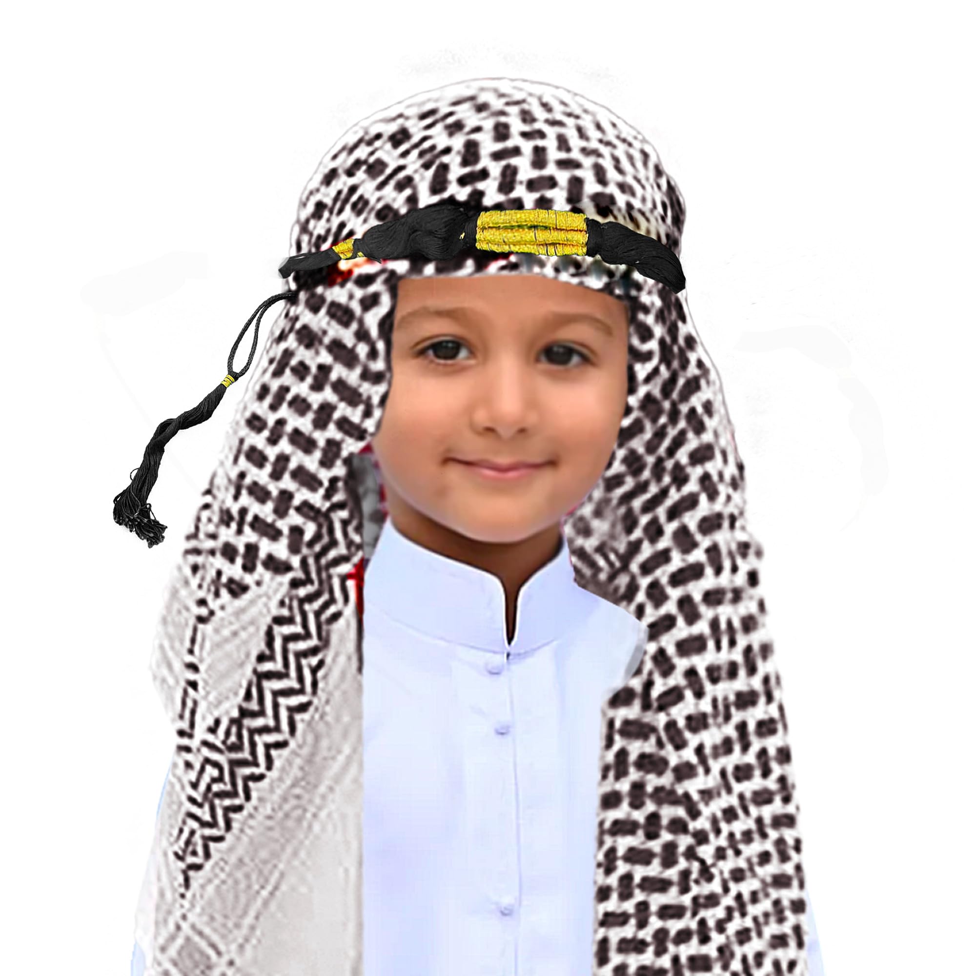 Desert Dress Childs Kids Boys Shemagh Scarf And Igal Set