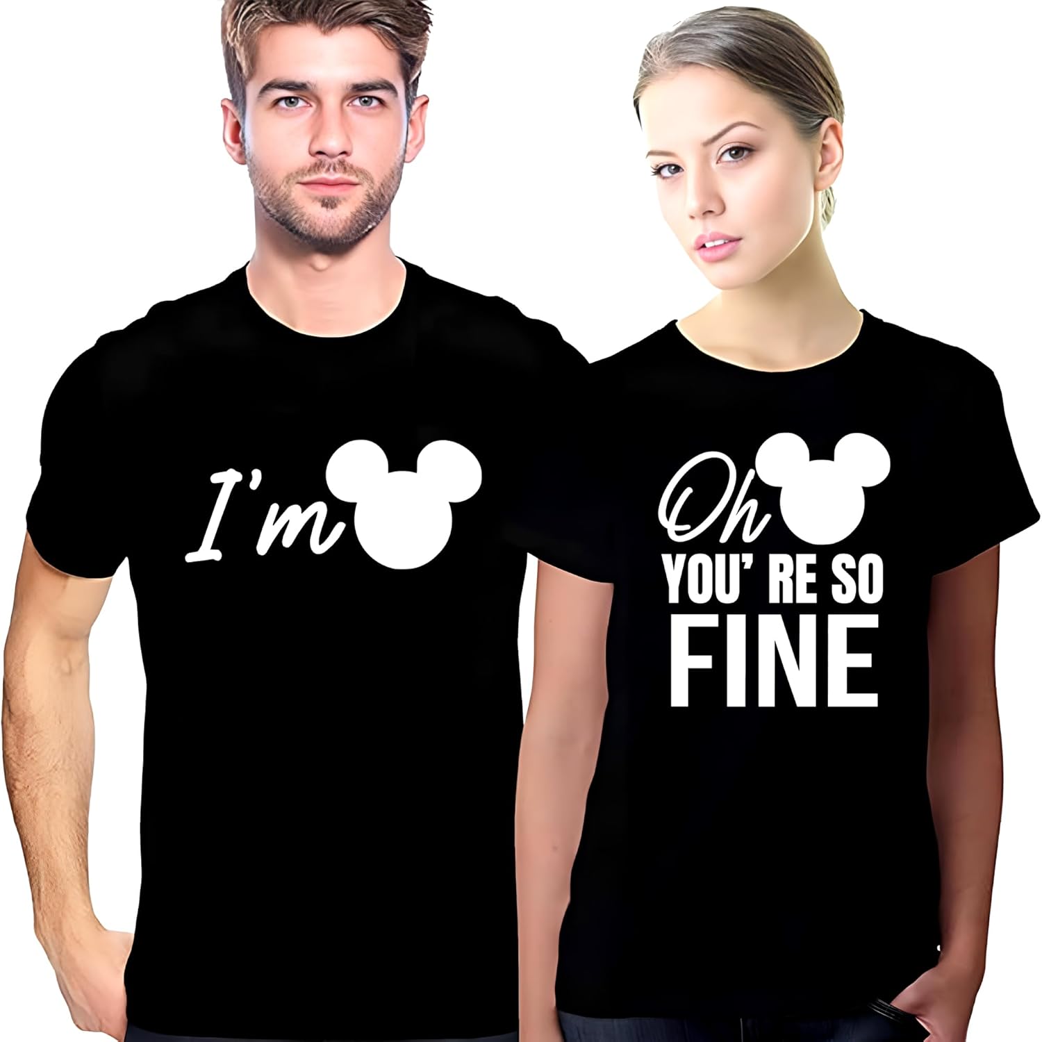 Matching Shirts for Couples His Her Couples Shirt Husband and Wife Couple Set Men's Women Outfit. - Image 2