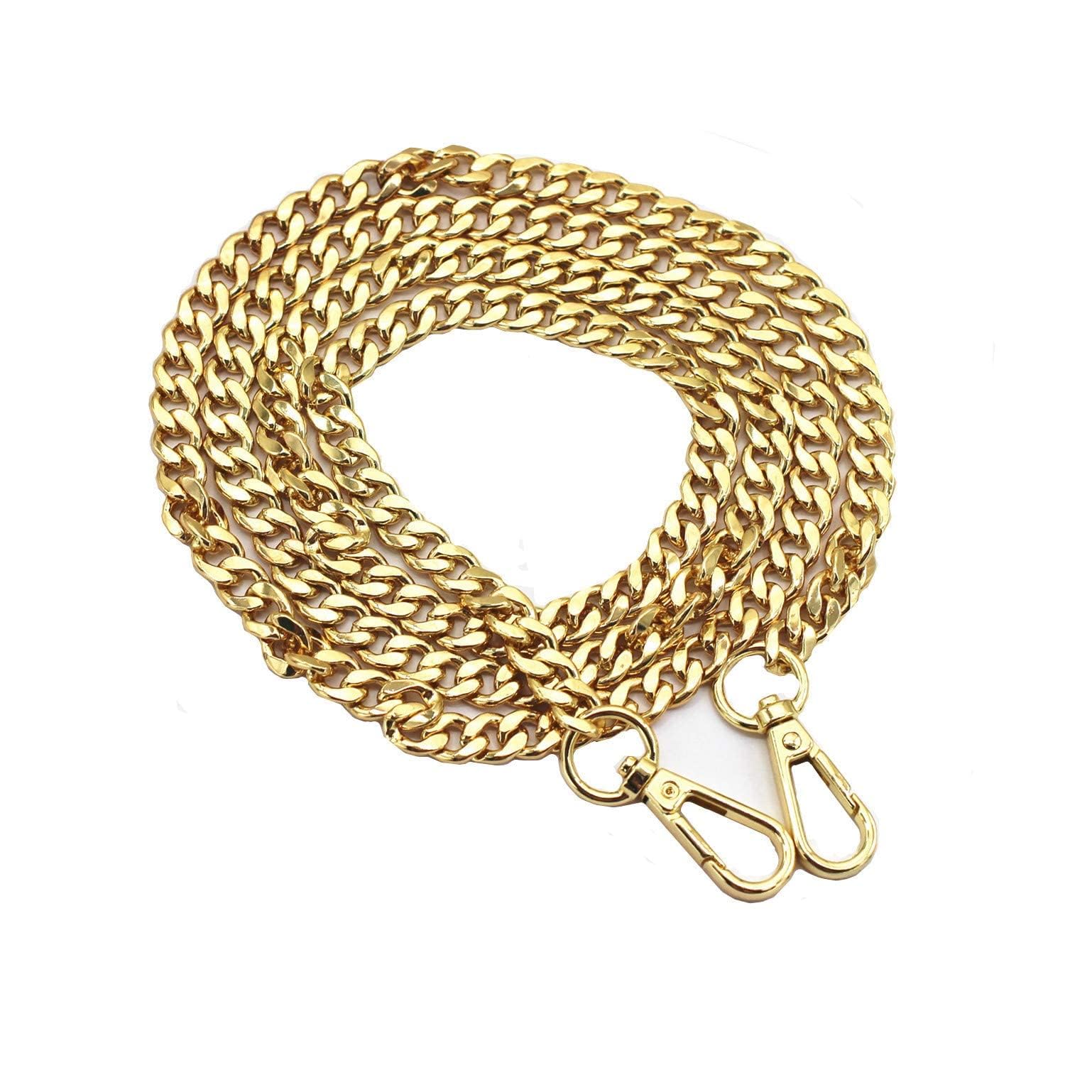 SS Creation Purse Chain DIY Handbag Strap Shoulder Bag 47.52 inches Long Metal Accessory Replacement Chain Strap-picture-13