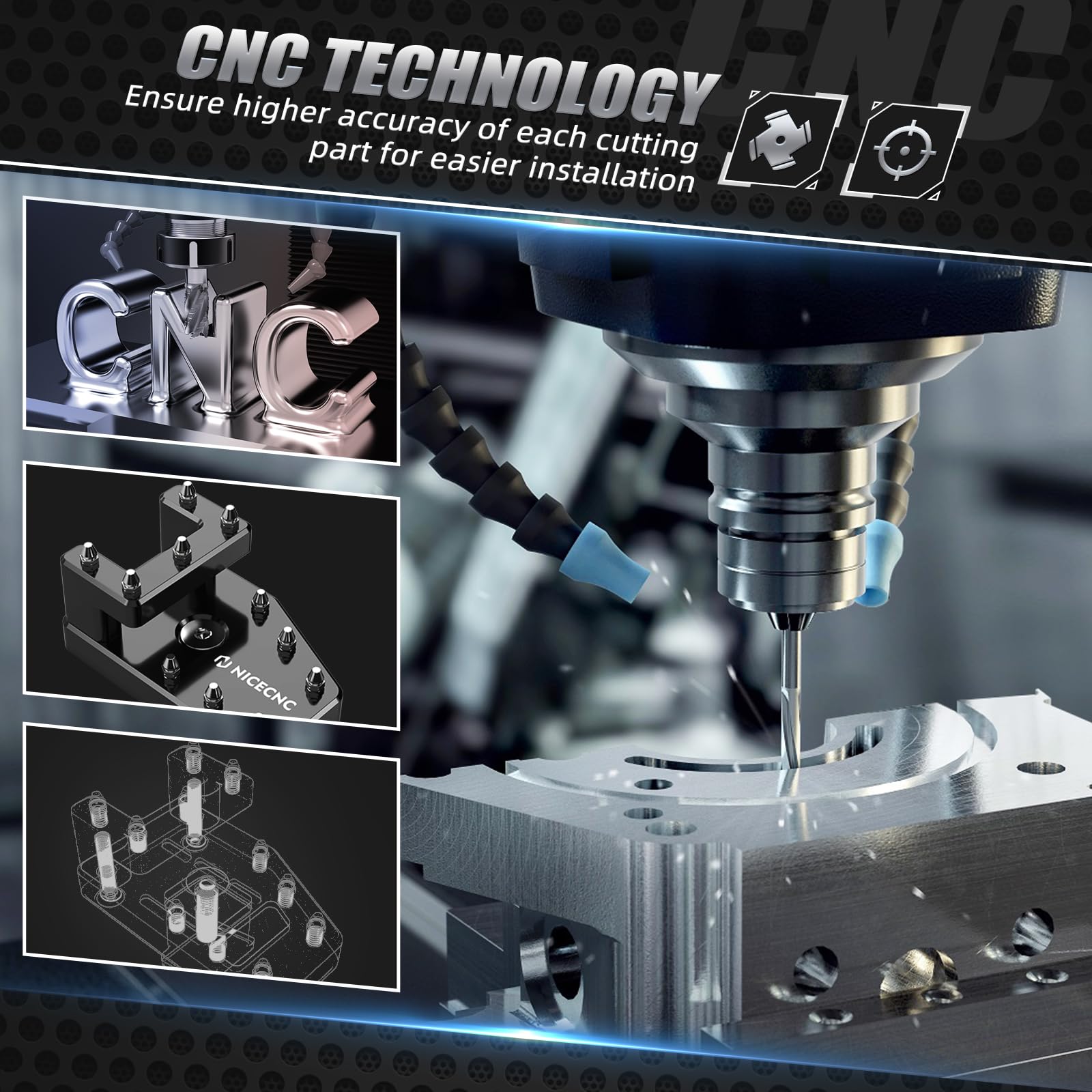 NICECNC Pedale del freno DualControl