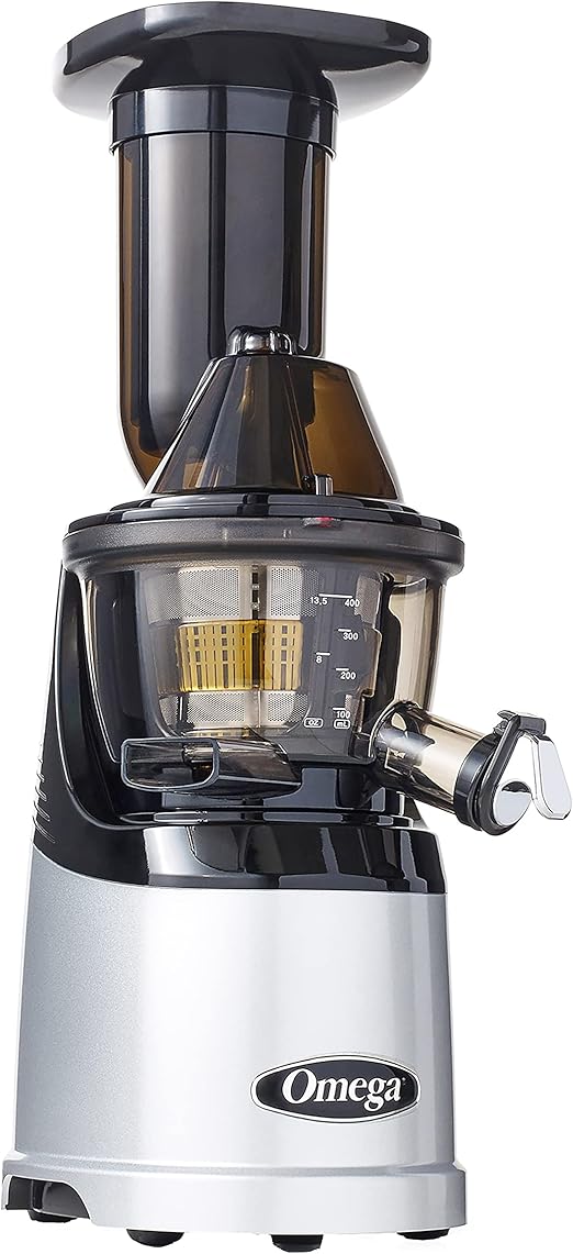 Omega Juicers MMV700S MegaMouth Vertical Low Speed Quiet Juicer with